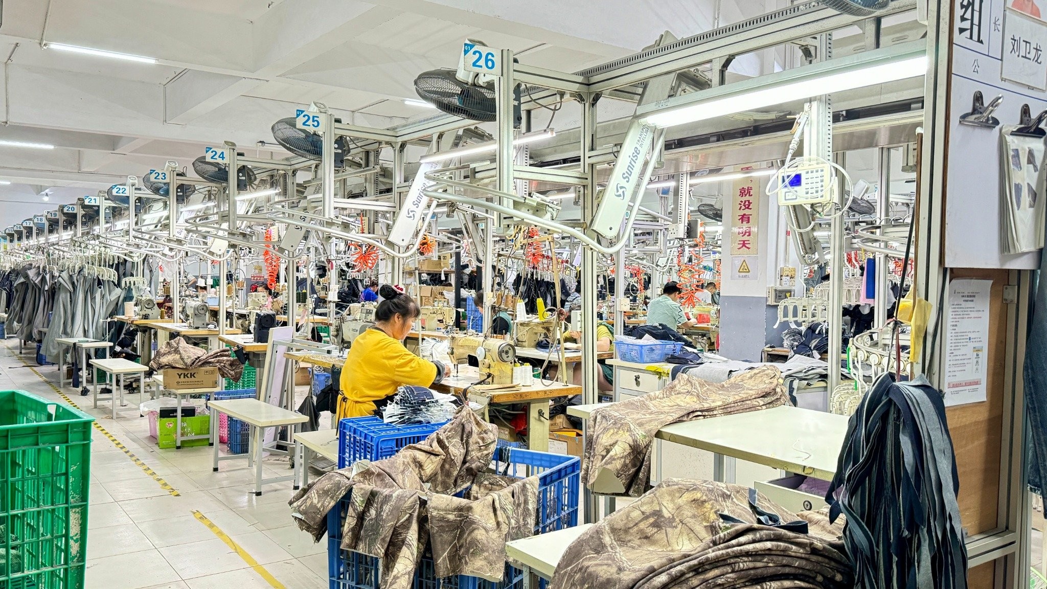 Guangdong Shunde Leka Clothing Design Co., Ltd خط تولید کارخانه